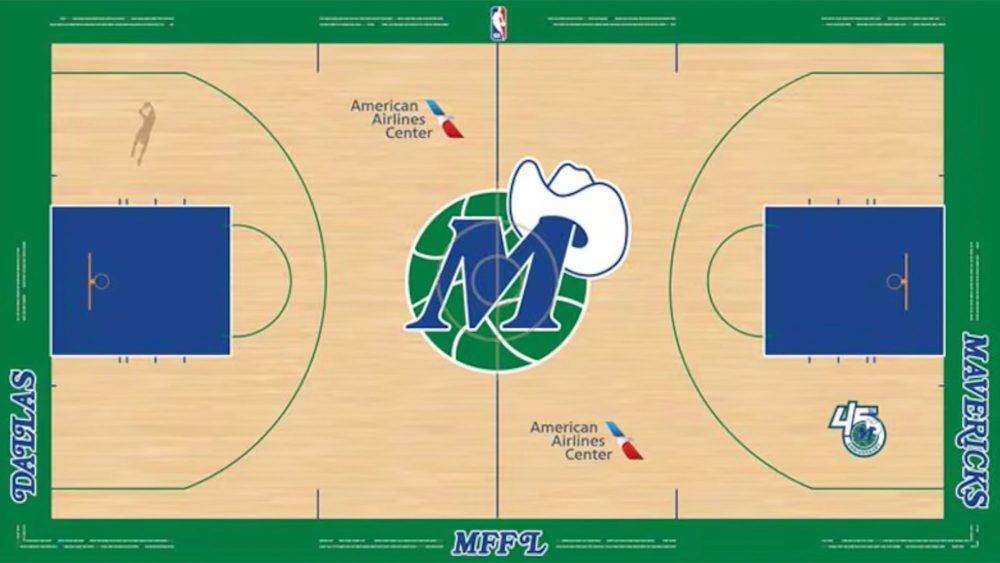 达拉斯独行侠队发布Hardwood Classic队服,庆祝球队成立 45 周年