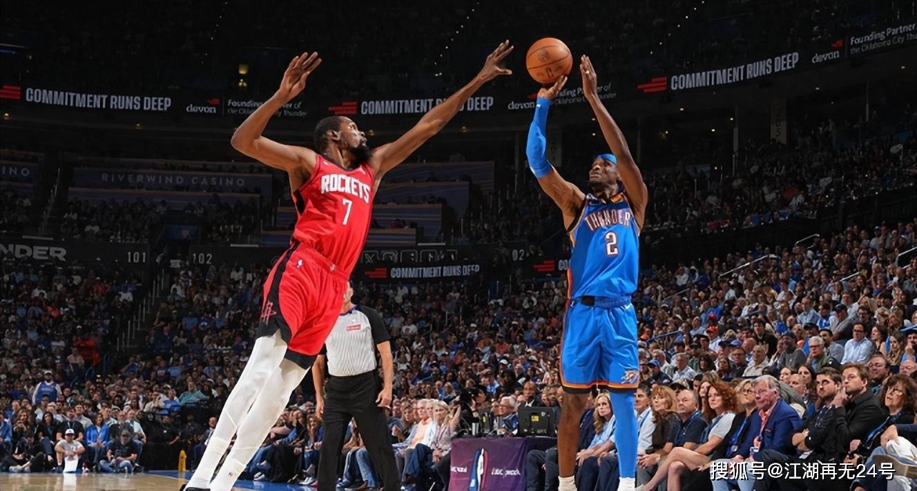 NBA剩余赛程难度排名！雷霆四战掘金，5队难度最高，湖火难度最低