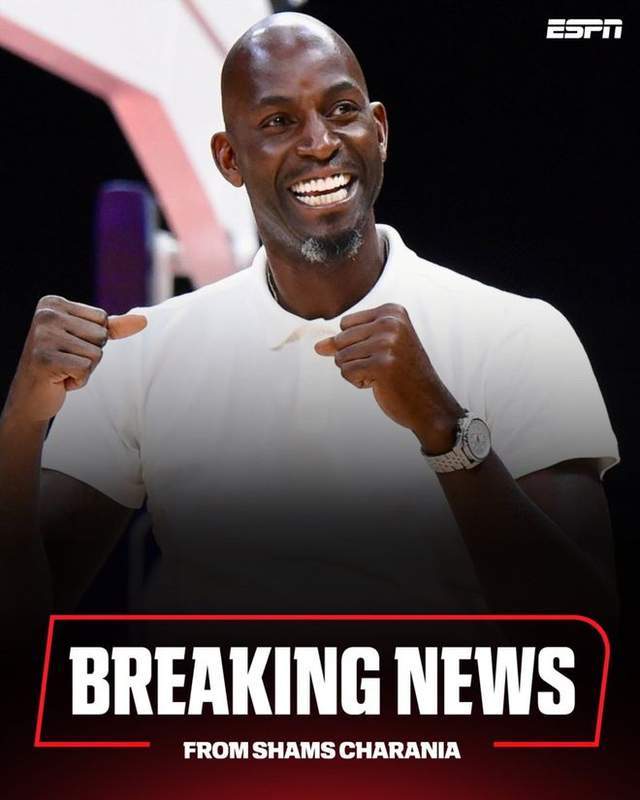 狼王回归！加内特重返森林狼任职 21号球衣退役将在明尼苏达举办